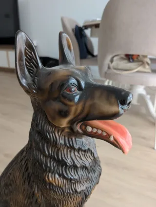 Pastor Alemán Porcelana Siglo XX