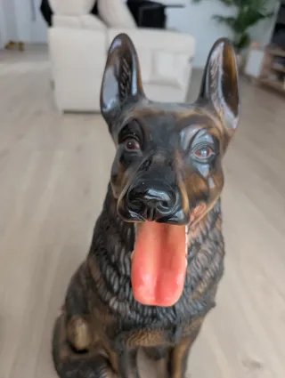 Pastor Alemán Porcelana Siglo XX