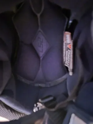 Casco Moto LS2 Azul Flores talla xs