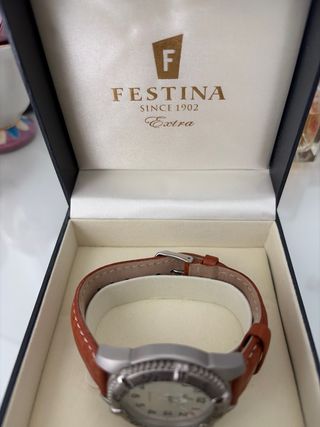 Reloj Festina Cuarzo Correa Marrón