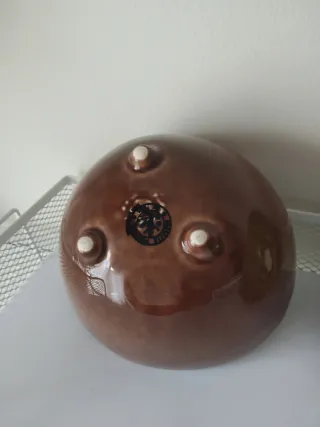 2 Bols Cerámica Bordallo Kiwi Marrón Verde