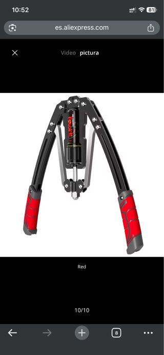 Entrenador de brazos hombros hidráulico ajustable