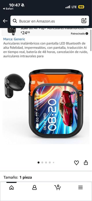 Auriculares HTC ne20