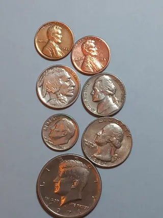 Lotto di monete americane 7