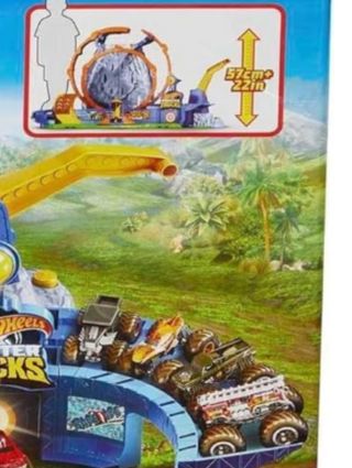 Pista Hot Wheels Monster Trucks T-Rex