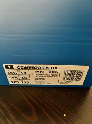 Zapatillas Adidas Ozweego Beige Talla 44-45