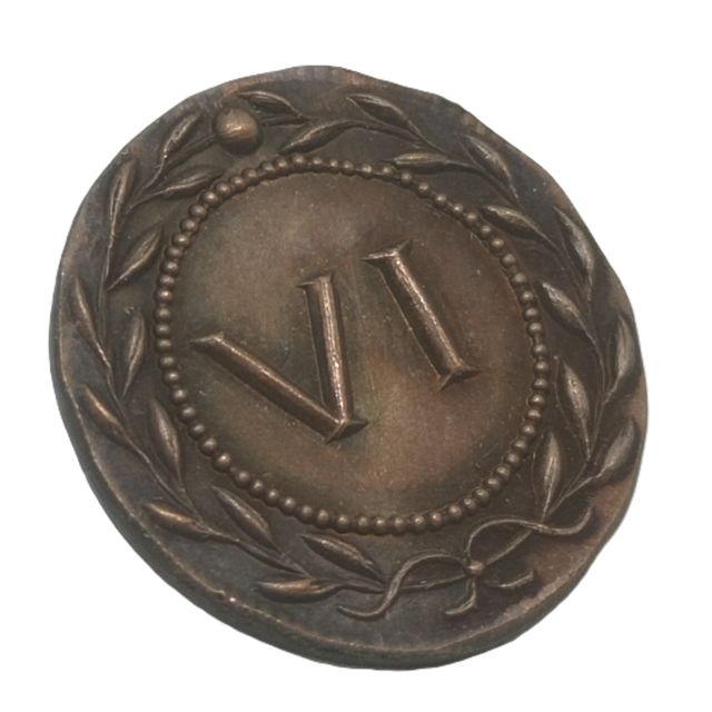 Réplica de moneda romana Spintrie del sexo de Spintrie COD E9