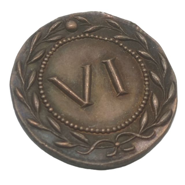 Réplica de moneda romana Spintrie del sexo de Spintrie COD E9