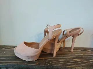 Tacchi estivi beige/rosa