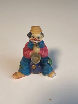 Figuras payaso resina banda musical