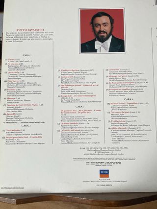 Vinilo Tutto Pavarotti Decca