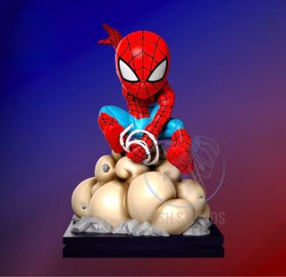 Figura Spiderman Chibi