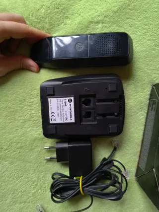 Telefono cordless Motorola nero