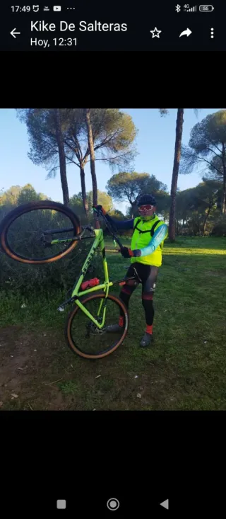 Bicicleta Trek Carbono 29 BTT