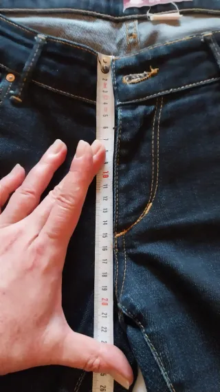 Pantalones slim H&M azules