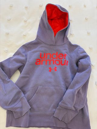 Sudadera Under Armour Morada y Roja