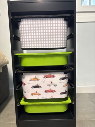 Mobile per Stoccaggio Trofast Ikea Nero