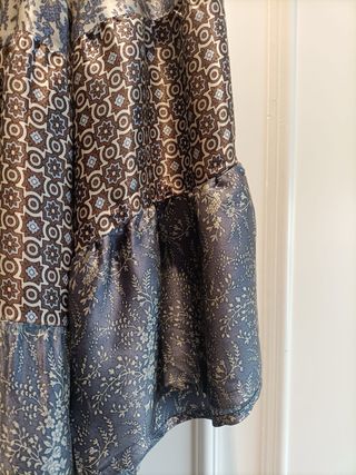 Vestido Pedro del Hierro Beige/Azul