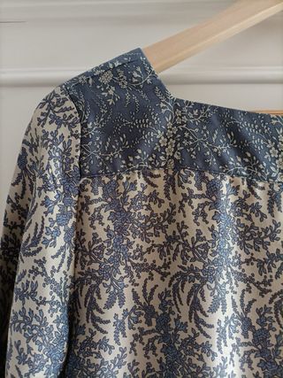 Vestido Pedro del Hierro Beige/Azul