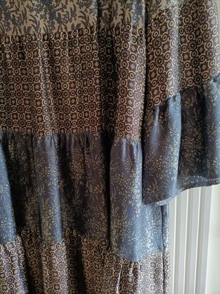 Vestido Pedro del Hierro Beige/Azul