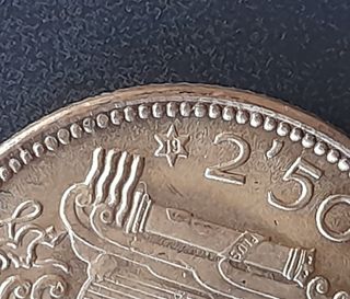 2.50 Ptas 1953 *69 ¡TROQUELADA! (F. Franco)