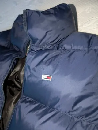 Chaqueta Puffer Tommy Hilfiger Azul Mujer