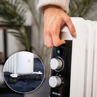 Cecotec Radiador Eléctrico de Aceite Bajo Consumo