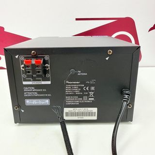 Música Profesional Minicadena Pioneer X-EM22 - Negra/ Sin M