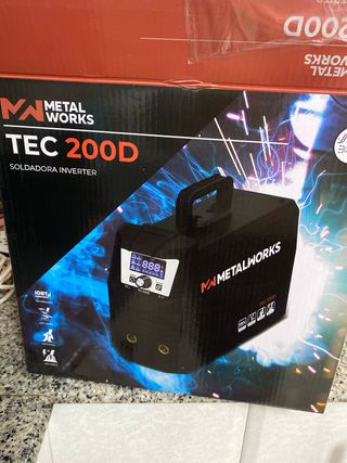 Soldadora Inverter Metal Works TEC 200D