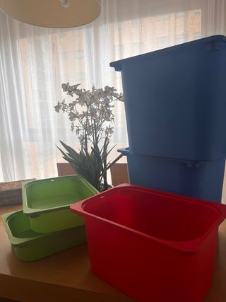 Lote Cajones almacenamiento trofast ikea varios