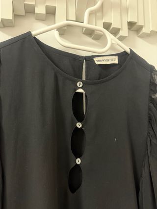 Vestido Brownie negro