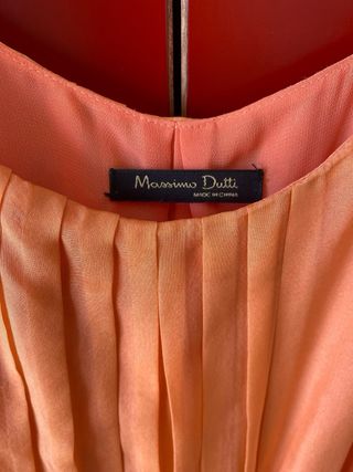 Vestido Massimo Dutti  eventos coral