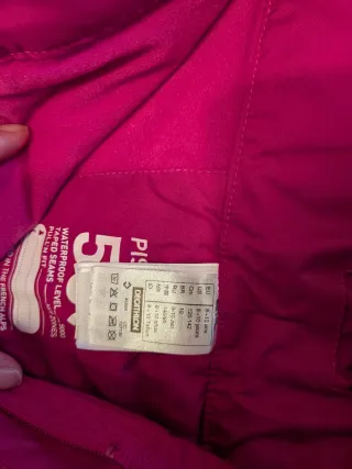 Traje de esquí para niña talla 10