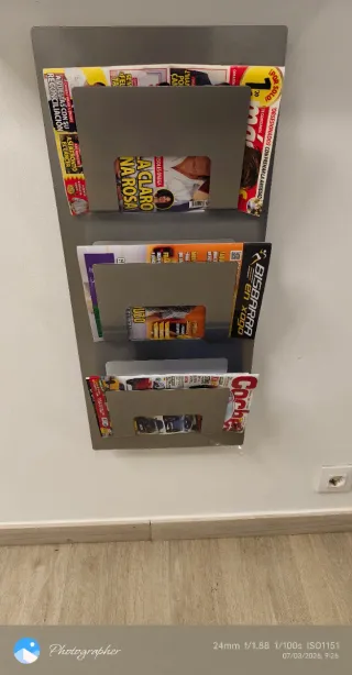 Portariviste Metallico Ikea Grigio