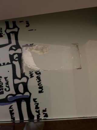 Mesa de comedor cristal y metal