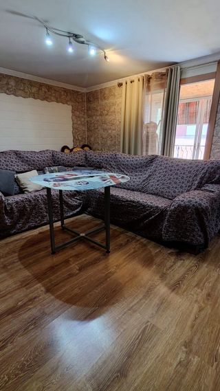 Mesa de comedor cristal y metal