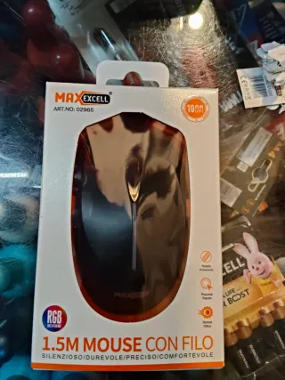 Mouse Maxell 1.5M con filo