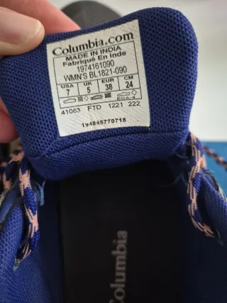 Scarpe trekking Columbia blu/grigie