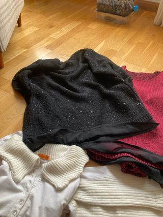 Lote 3 jerséis abrigados