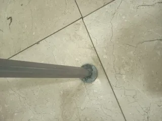 Mesa Escritorio Cristal y Metal