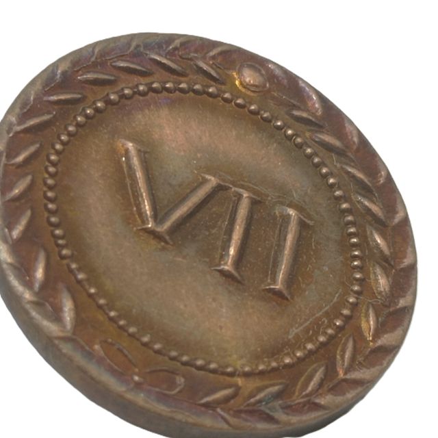 Réplica de moneda romana del sexo Spintrie código E10