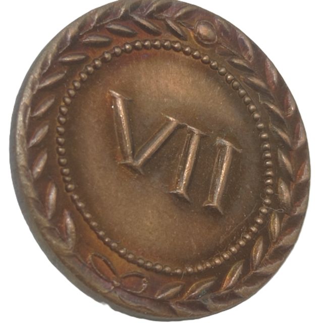 Réplica de moneda romana del sexo Spintrie código E10