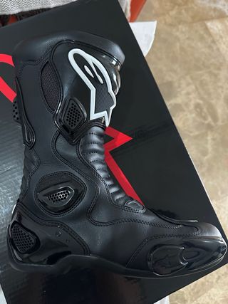 Botas Moto Alpinestars Mujer Negras Nuevas