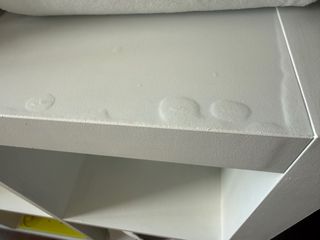 Estantería Ikea 8 compartimentos.Pintada de blanco