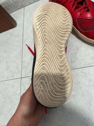 Zapatillas Adidas Hombre Rojas y Negras