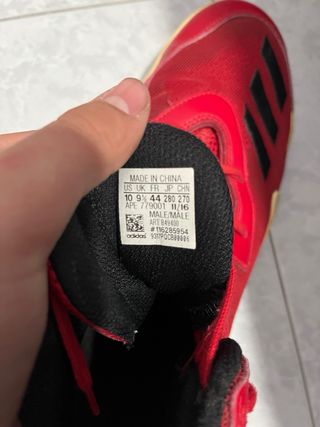 Zapatillas Adidas Hombre Rojas y Negras