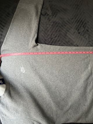 Sudadera Nike Gris Unisex