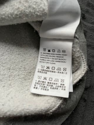 Sudadera Nike Gris Unisex