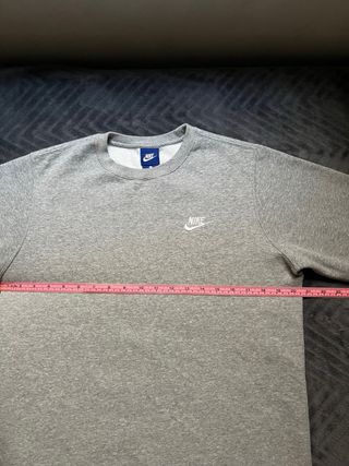 Sudadera Nike Gris Unisex