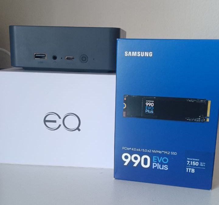 Mini PC Beelink EQR6 AMB 6600U 24GB RAM 1TB NVME